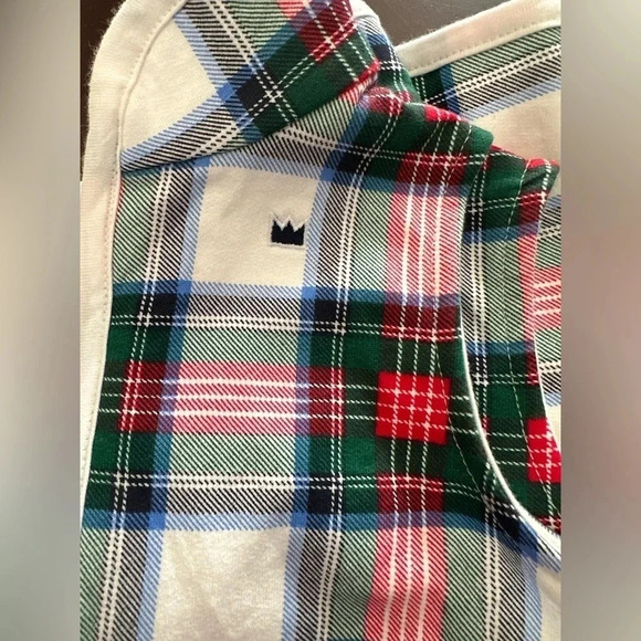 ⭐️ NWT ⭐️ Crown and Ivy Kids Christmas Quilted Vest, Shirt and Pants Set Size 2t - Picture 8 of 10